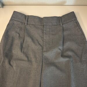 Madewell Slouchy Straight Twill Women’s Pants Grey